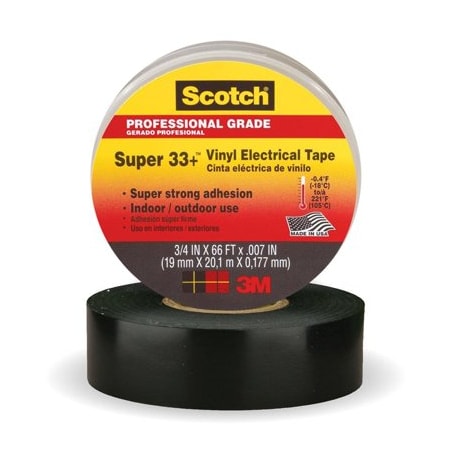 3M VINYL PLASTIC ELEC TAPE 3/4X52 3M6133
